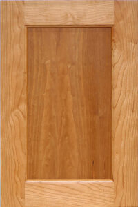 Cherry Flat Panel Square Wood Cabinet Door