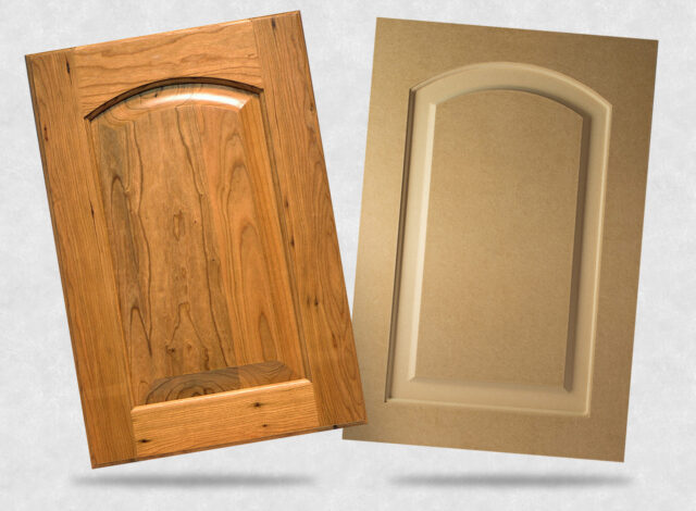 wood vs MDF cabinet doors